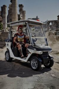 Golf cart tour Rome with Italy VIP Tours